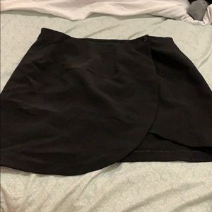 Black skirt.
